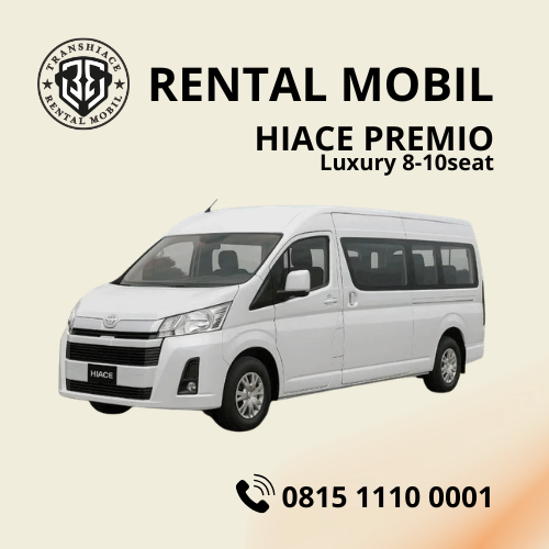 Mobil Hiace Premio premio luxury 8-10seat
